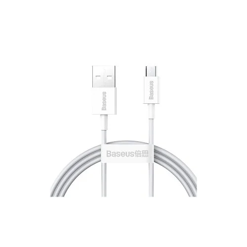Кабель Baseus Superior Series Fast Charging Data Cable USB to Micro (2A, 1м) (CAMYS-02) Белый