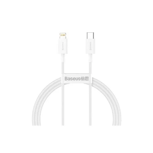 Купить Кабель Baseus Superior Series Fast Type-C to Lightning (PD, 20W, 2м) (CATLYS-C02) Белый Кабель Baseus Superior Series Fast Type-C to Lightning (PD, 20W, 2м) (CATLYS-C02) Белый