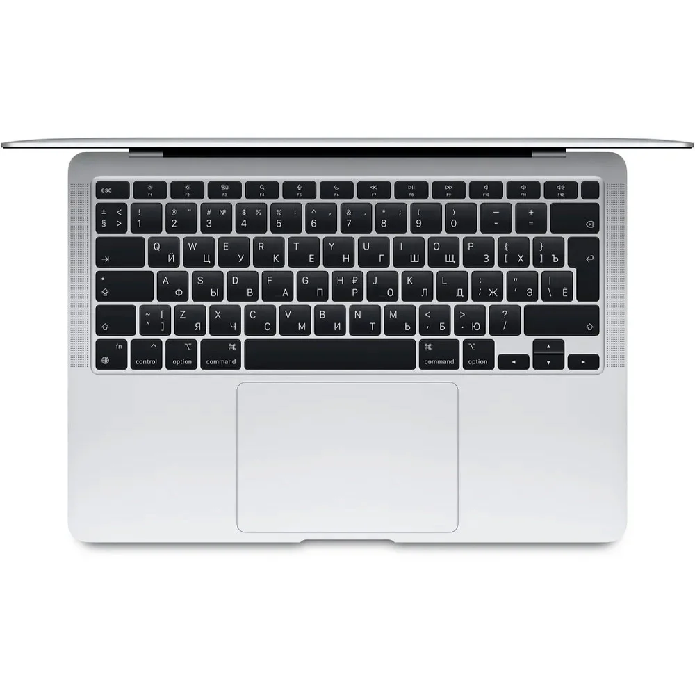 Ноутбук MacBook Air 13" (M1, RAM 8Gb, SSD 256Gb) Silver (Серебристый) (MGN93)