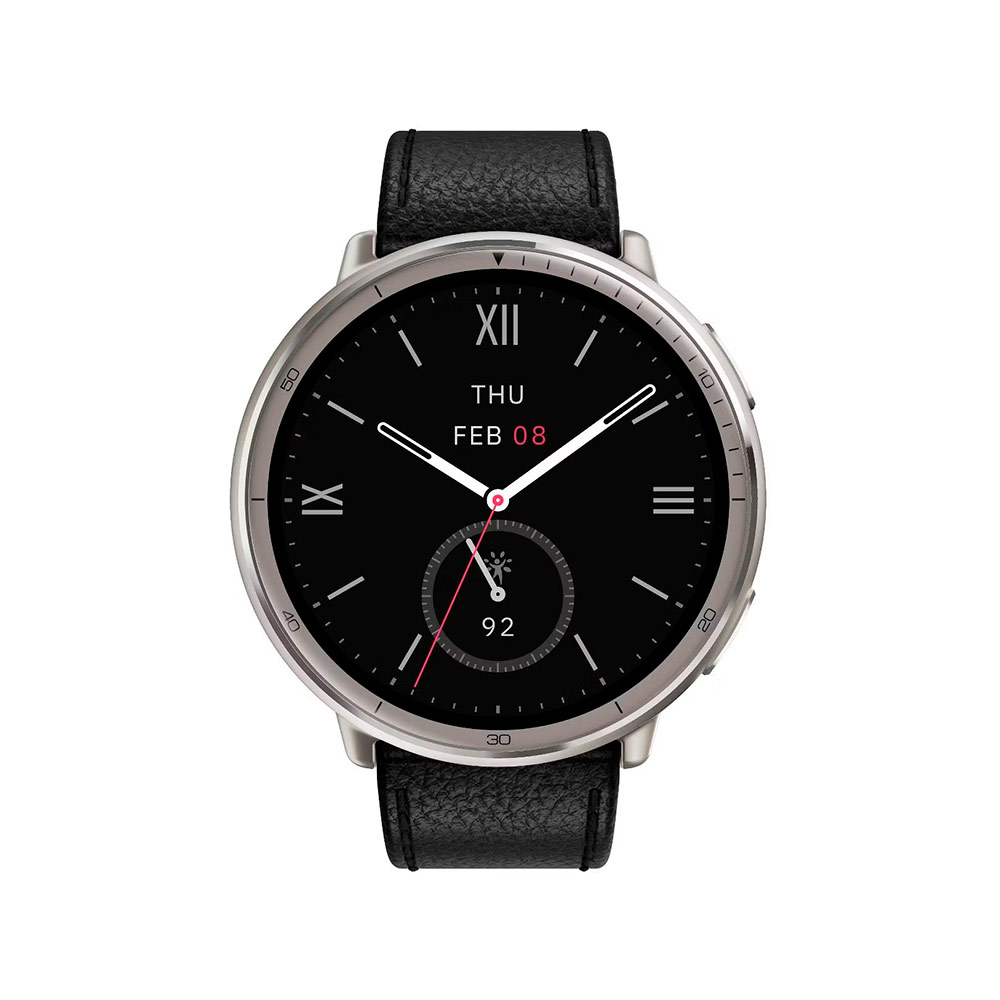 Умные часы Amazfit Active 2 Premium Leather Black (Черный)
