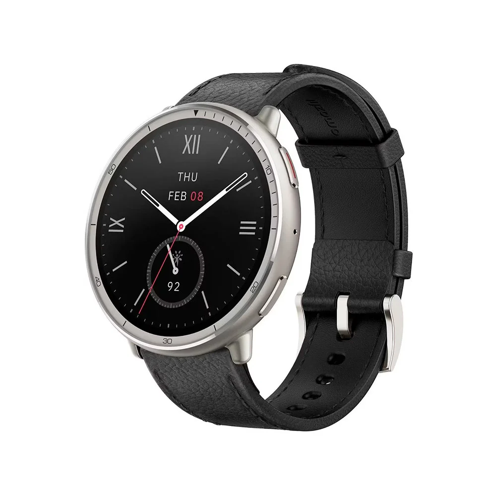 Умные часы Amazfit Active 2 Premium Leather Black (Черный) Умные часы Amazfit Active 2 Premium Leather Black (Черный)