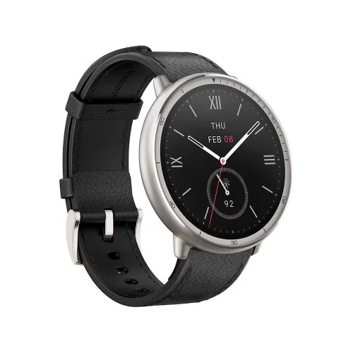 Купить Умные часы Amazfit Active 2 Premium Leather Black (Черный) Умные часы Amazfit Active 2 Premium Leather Black (Черный)
