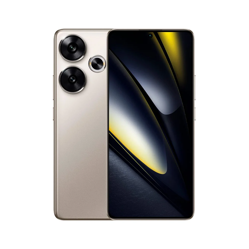 Смартфон Xiaomi Poco F6 5G 8/256Gb Titanium (Бежевый) RU