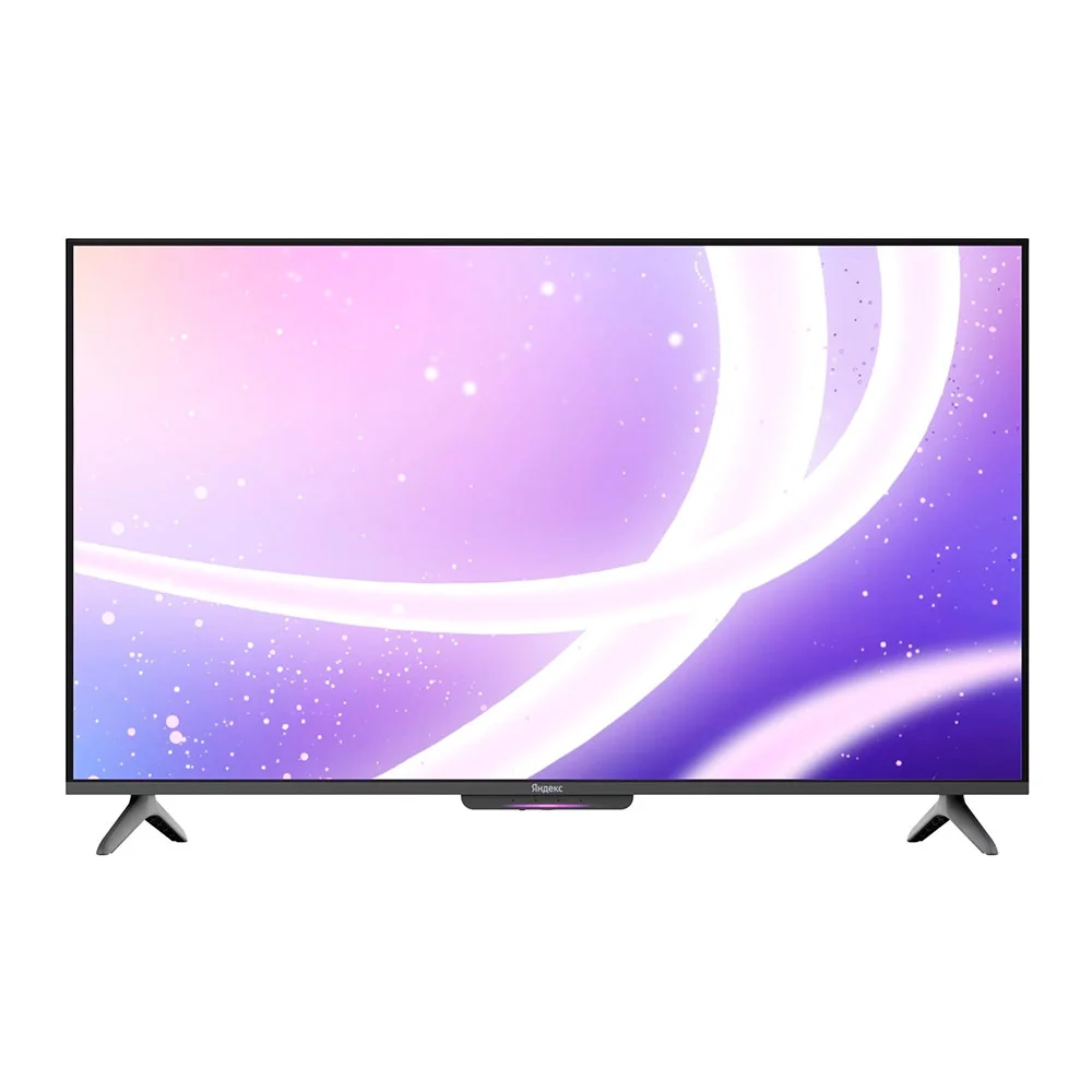 Телевизор 65" Яндекс ТВ Станция Бейсик с Алисой YNDX-00077 (4K UHD 3840x2160, Smart TV) Черный