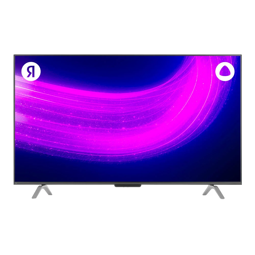Телевизор 55" Яндекс ТВ Станция Про с Алисой YNDX-00101 (4K UHD 3840x2160, Smart TV) Черный