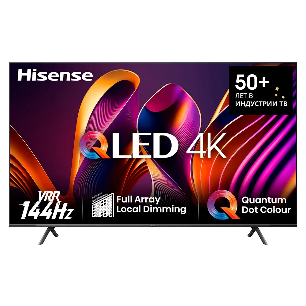 Телевизор 85" Hisense 85E7NQ PRO (4K Ultra HD 3840x2160, Smart TV) Темно-серый