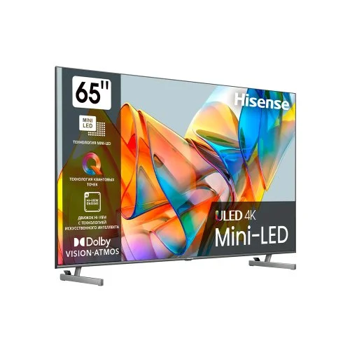 Телевизор 65" Hisense 65U6KQ (4K Ultra HD 3840x2160, Smart TV) Серый