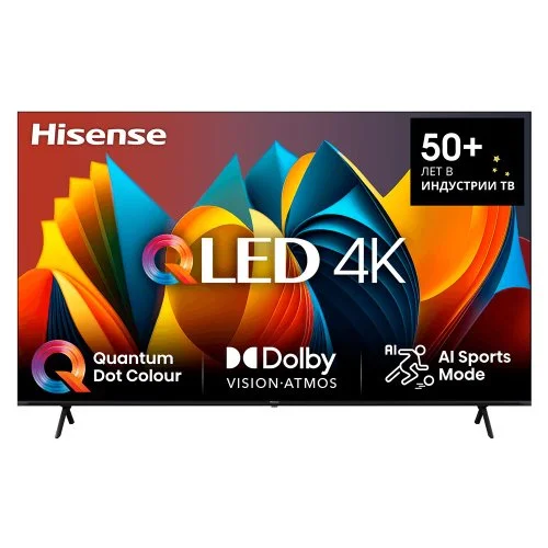 Телевизор 85" Hisense 85E7NQ 2024 (4K Ultra HD 3840x2160, Smart TV) Черный