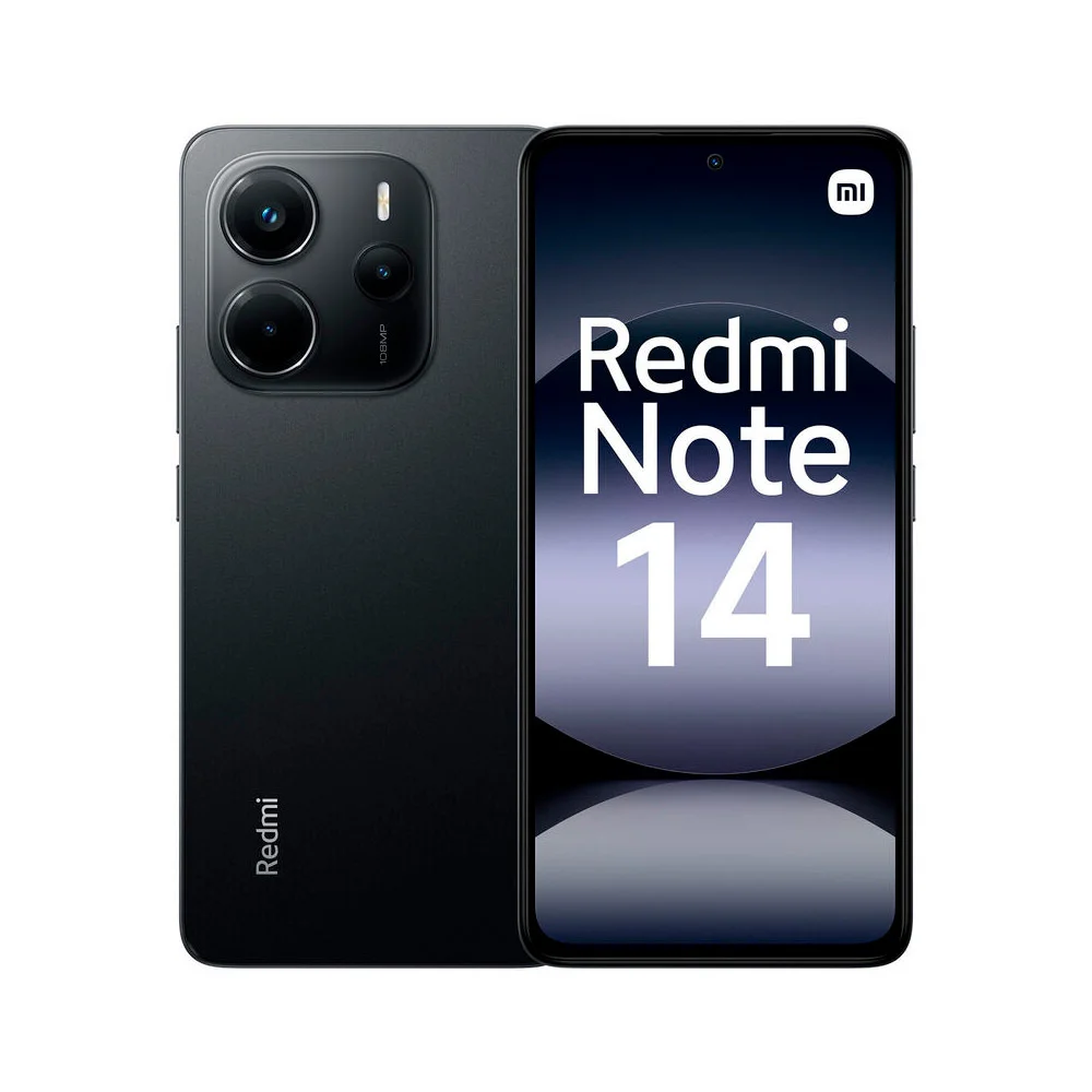 Смартфон Xiaomi Redmi Note 14 4G 6/128Gb Midnight Black (Черный) EU