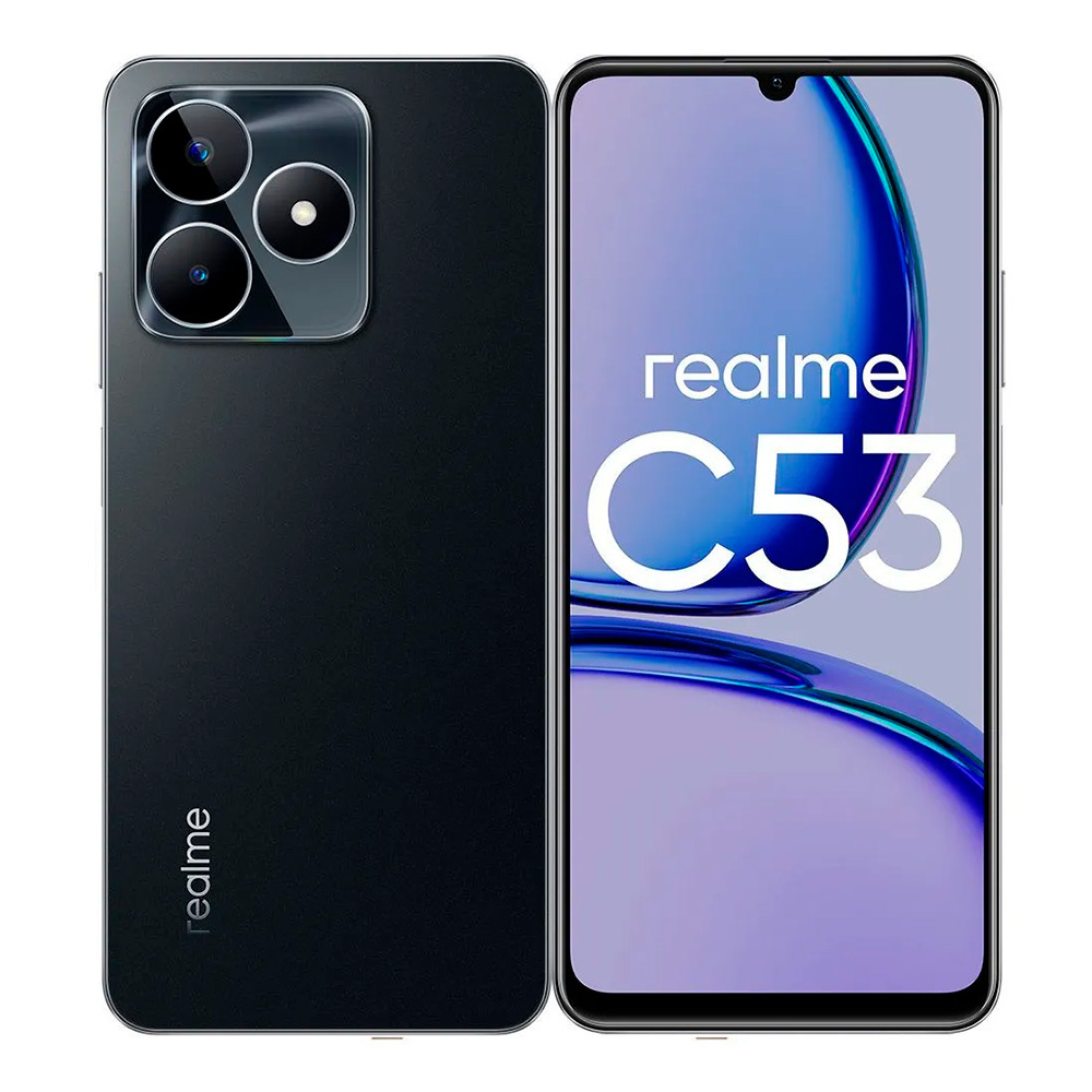 Realme C53 NFC 8/256Gb Mighty Black (Черный) RU