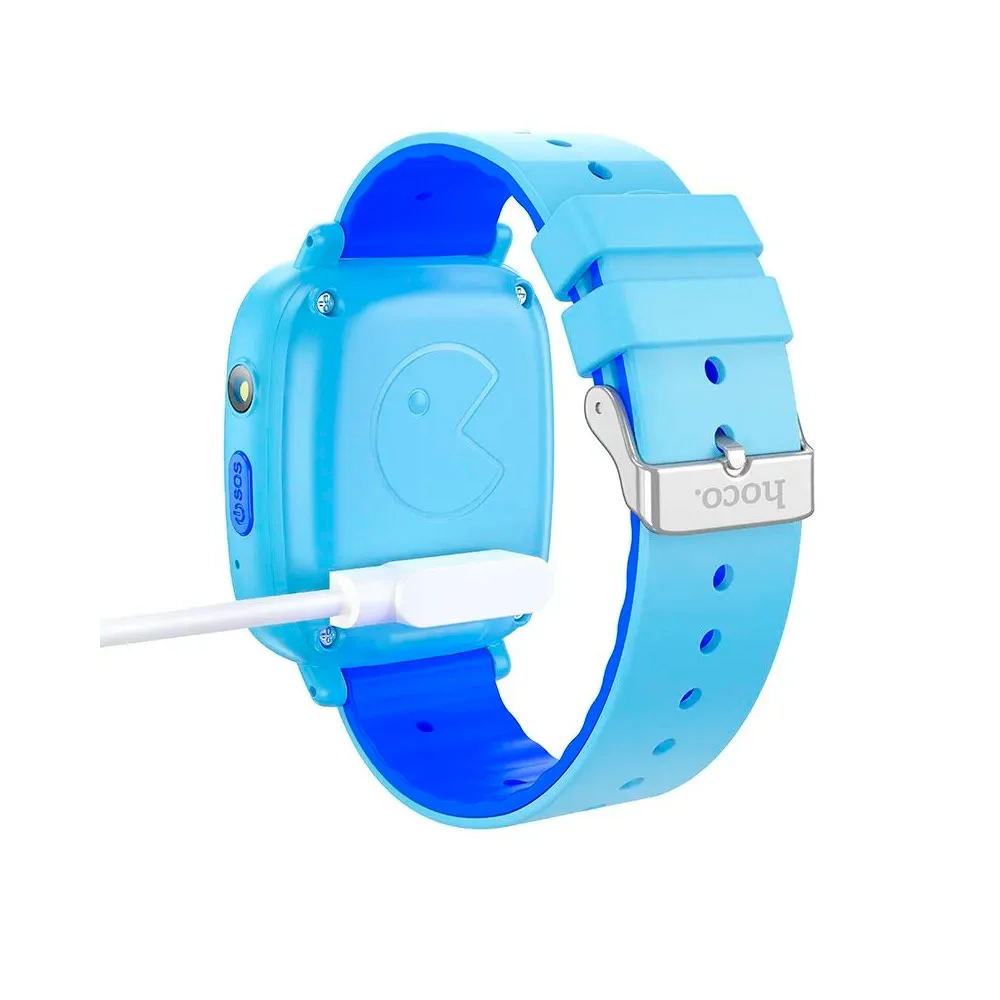 Купить Умные часы детские HOCO Y101 4G Kids Watch Синий Умные часы детские HOCO Y101 4G Kids Watch Синий