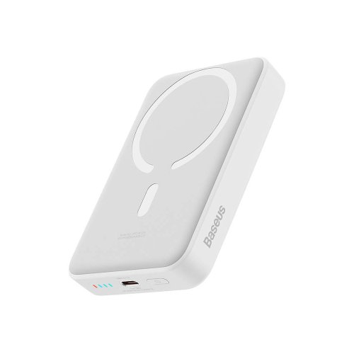 Внешний аккумулятор Baseus Magnetic Mini Wireless 10000mAh 30W (PPCX110202) Белый