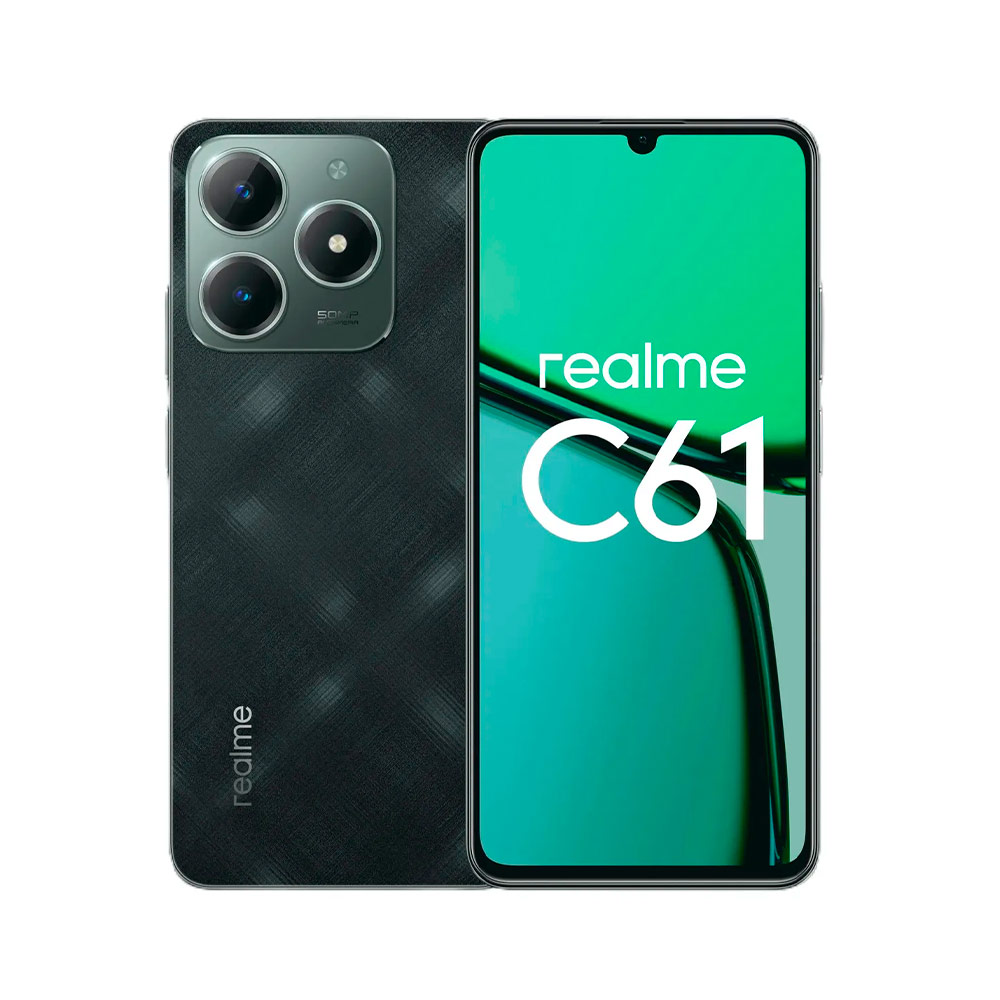 Смартфон Realme C61 6/128Gb Dark Green (Зеленый) RU