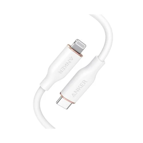 Купить Кабель Anker PowerLine ||| Flow Type-C to Lightning (A8662P21) Белый Кабель Anker PowerLine ||| Flow Type-C to Lightning (A8662P21) Белый