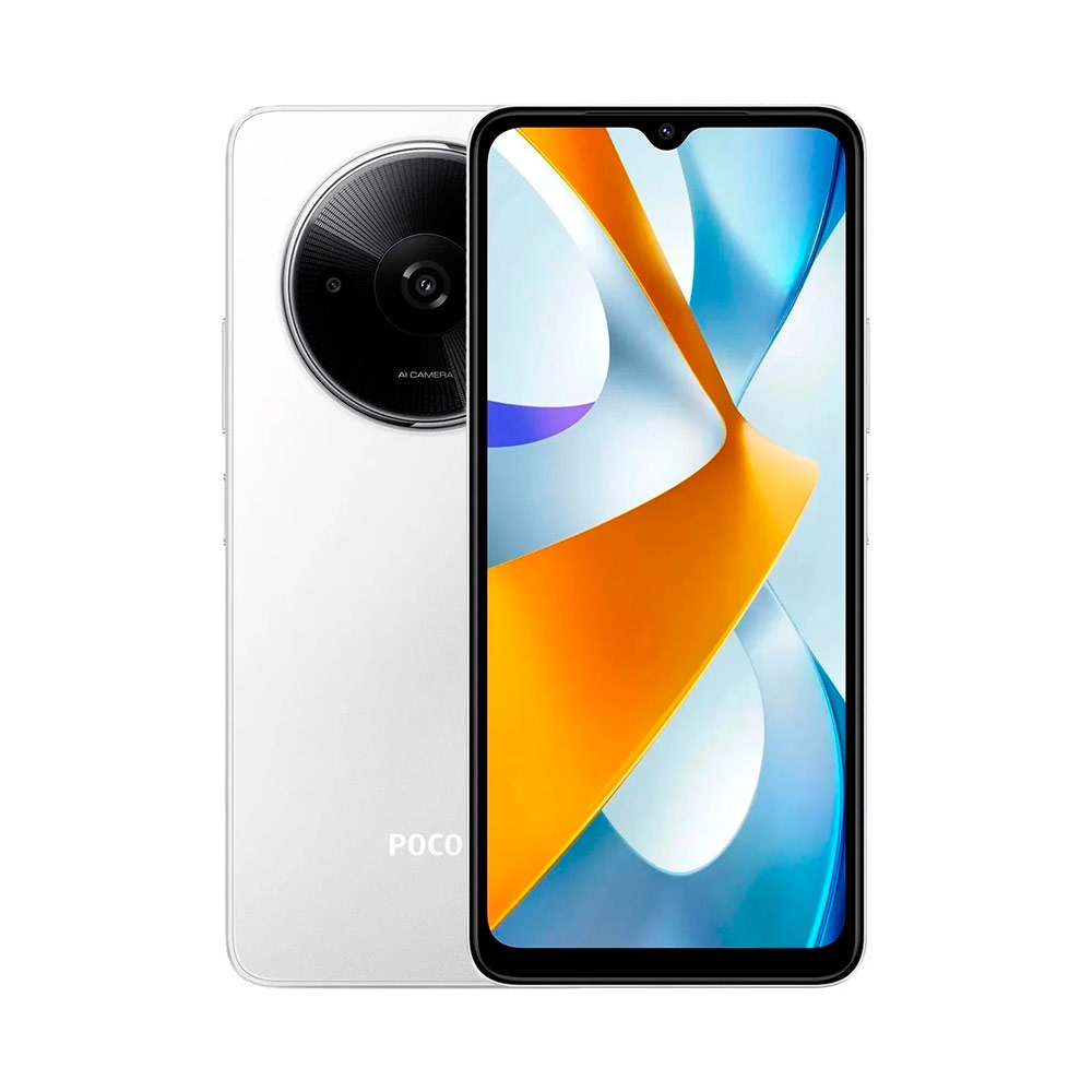 Смартфон Xiaomi Poco C61 3/64Gb White (Белый) RU