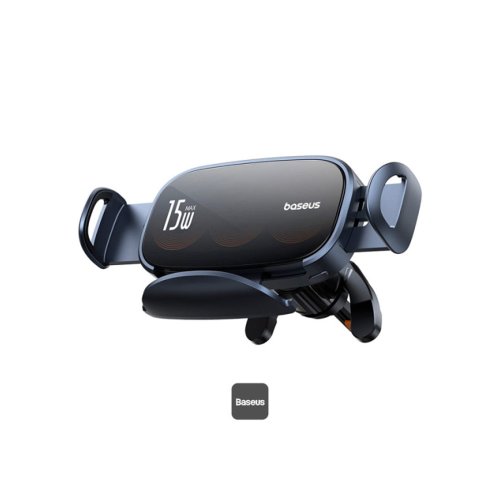 Автомобильный держатель Baseus LightChaser Series Triple-Coil Wireless (C40355901111-00) Черный