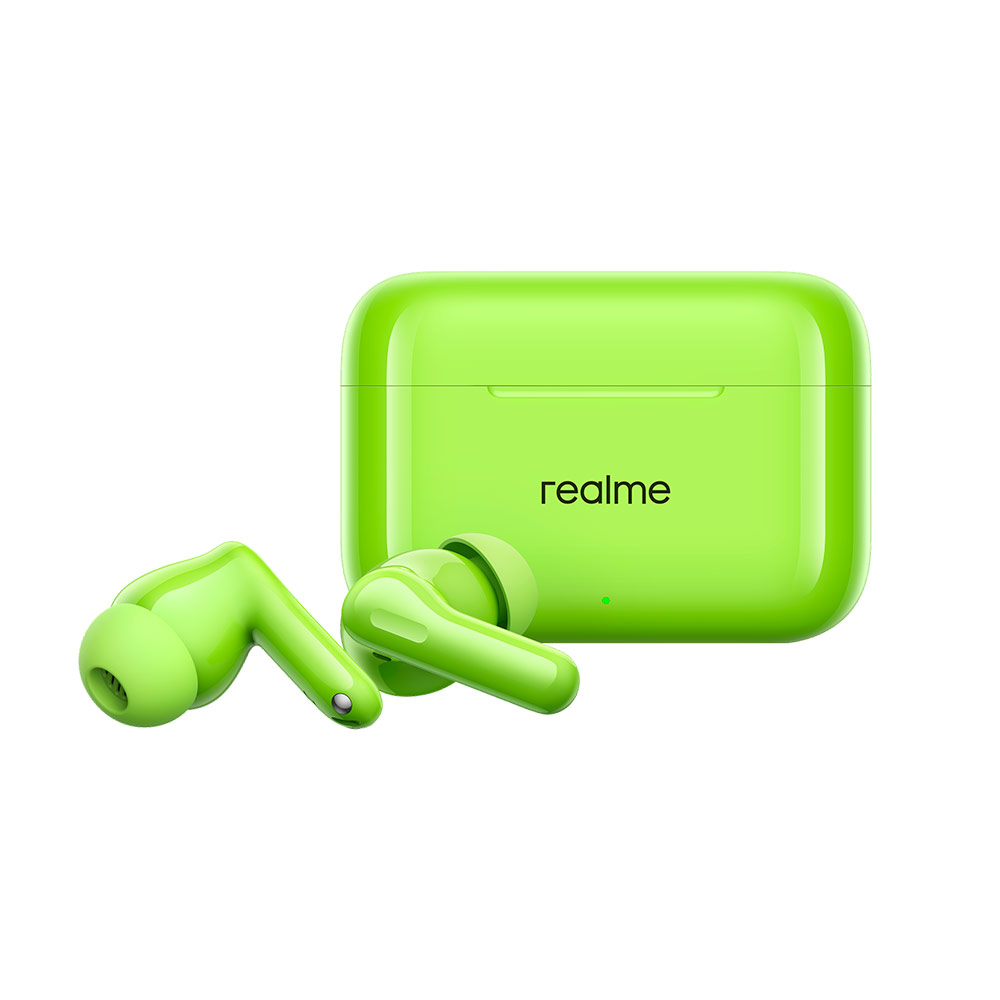 Беспроводные наушники Realme Buds T200 Зеленый