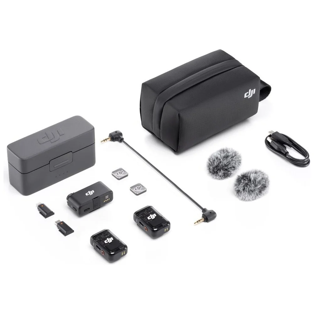 Купить Микрофон DJI MIC 2 (2TX+1RX) Микрофон DJI MIC 2 (2TX+1RX)