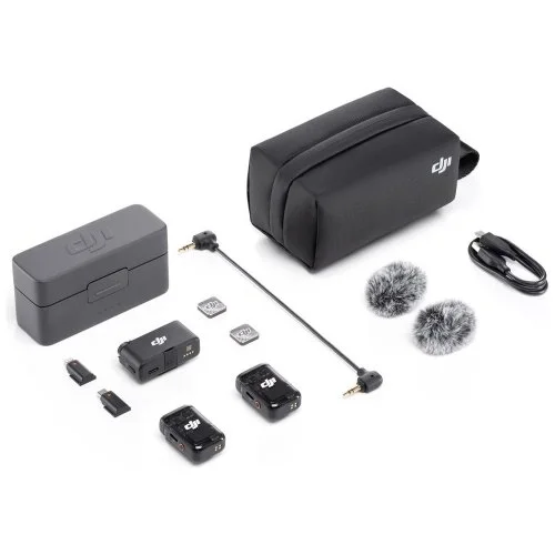 Купить Микрофон DJI MIC 2 (2TX+1RX) Микрофон DJI MIC 2 (2TX+1RX)