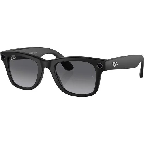 Купить Умные очки Meta Ray-Ban (RW4006) Matte Black/Polar Gradient Graphite M Умные очки Meta Ray-Ban (RW4006) Matte Black/Polar Gradient Graphite M
