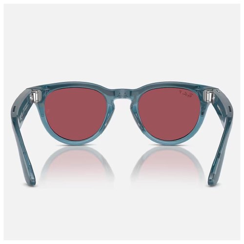 Умные очки Meta Ray-Ban (RW4009) Shiny Jeans/Polar Dusty Red M
