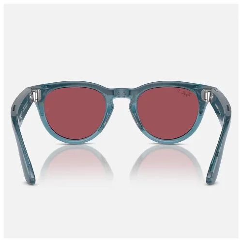 Умные очки Meta Ray-Ban (RW4009) Shiny Jeans/Polar Dusty Red M