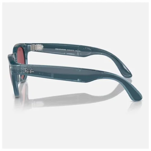 Умные очки Meta Ray-Ban (RW4009) Shiny Jeans/Polar Dusty Red M