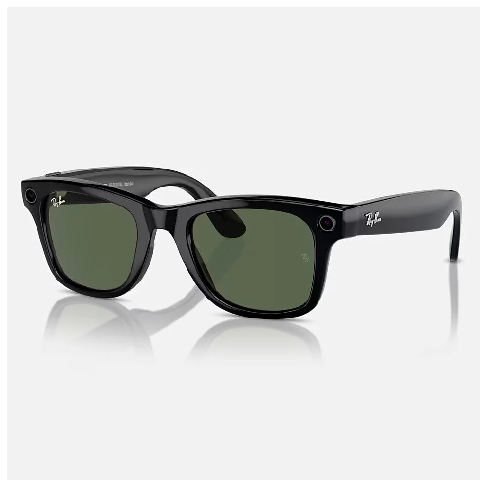 Умные очки Meta Ray-Ban (RW4009) Shiny Black/Polar G15 Green M