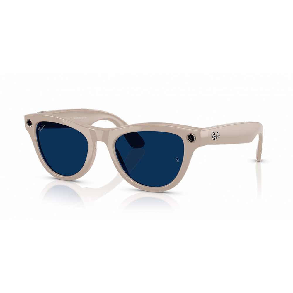 Умные очки Meta Ray-Ban (RW4010) Shiny Chalky Gray/Transition Sapphire L