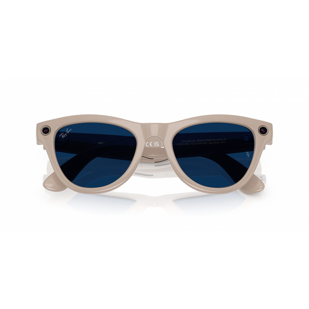 Умные очки Meta Ray-Ban (RW4010) Shiny Chalky Gray/Transition Sapphire L