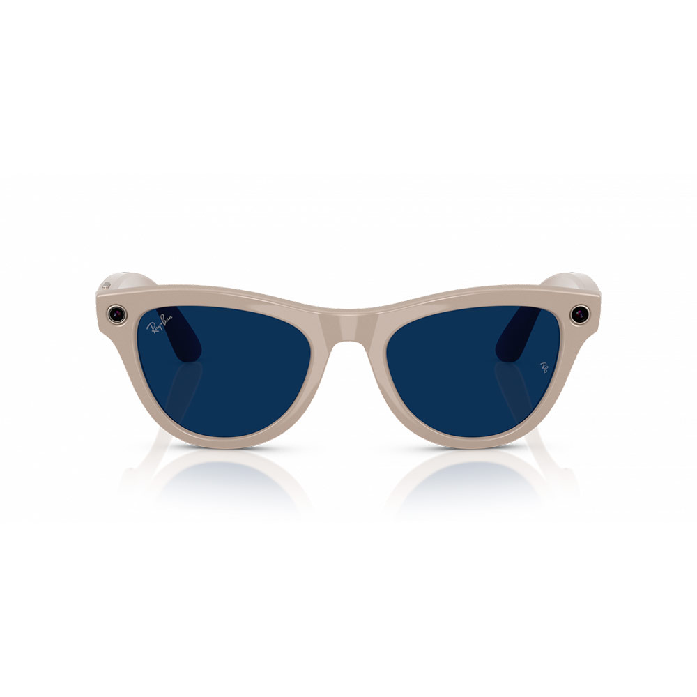 Умные очки Meta Ray-Ban (RW4010) Shiny Chalky Gray/Transition Sapphire L