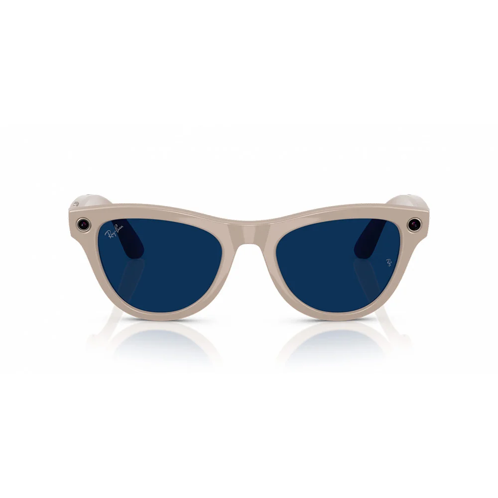 Умные очки Meta Ray-Ban (RW4010) Shiny Chalky Gray/Transition Sapphire L