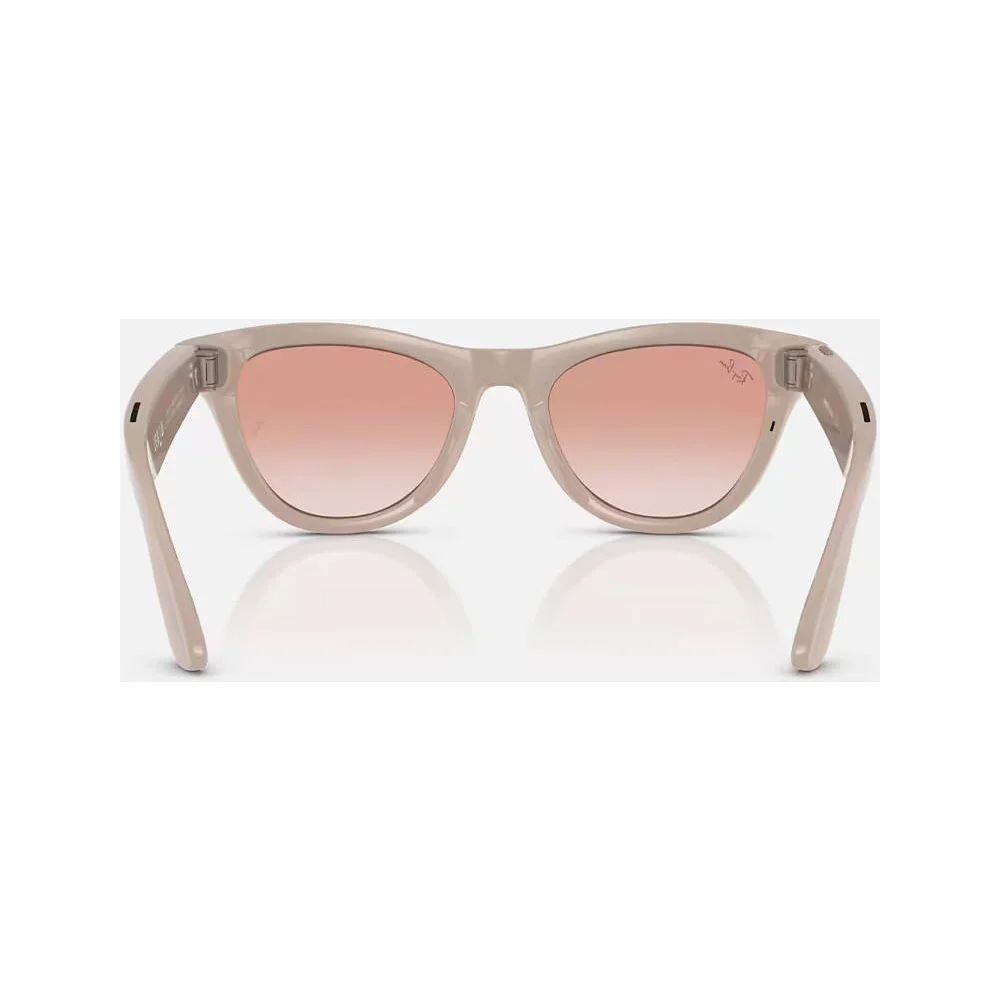 Купить Умные очки Meta Ray-Ban (RW4010) Shiny Chalky Gray/Gradient Cinnamon Pink L Умные очки Meta Ray-Ban (RW4010) Shiny Chalky Gray/Gradient Cinnamon Pink L