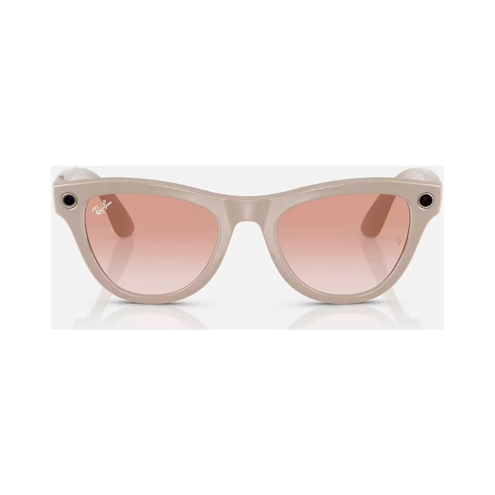 Купить Умные очки Meta Ray-Ban (RW4010) Shiny Chalky Gray/Gradient Cinnamon Pink L Умные очки Meta Ray-Ban (RW4010) Shiny Chalky Gray/Gradient Cinnamon Pink L