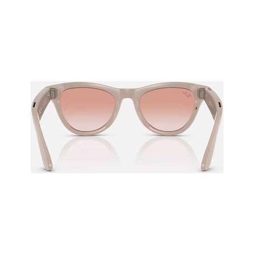 Умные очки Meta Ray-Ban (RW4010) Shiny Chalky Gray/Gradient Cinnamon Pink L