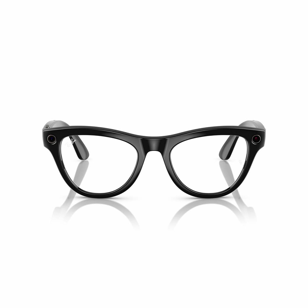 Умные очки Meta Ray-Ban (RW4010) Shiny Black/Transitions Cerulean Blue L