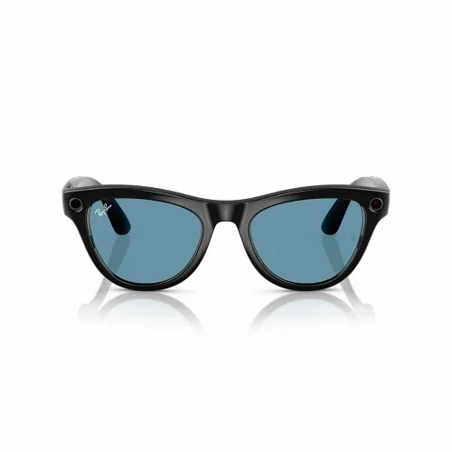Умные очки Meta Ray-Ban (RW4010) Shiny Black/Transitions Cerulean Blue L