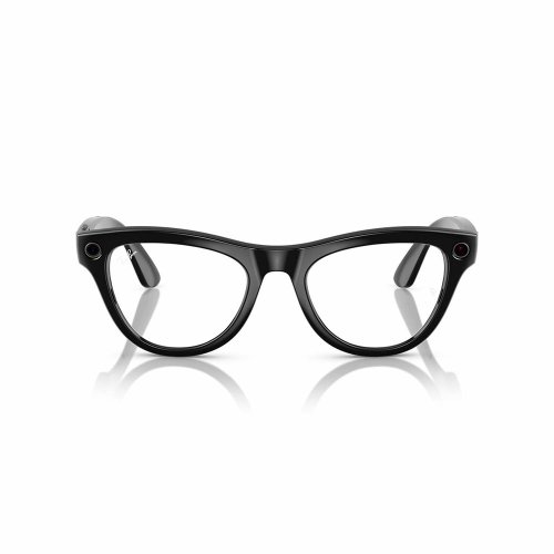 Умные очки Meta Ray-Ban (RW4010) Shiny Black/Transitions Cerulean Blue L