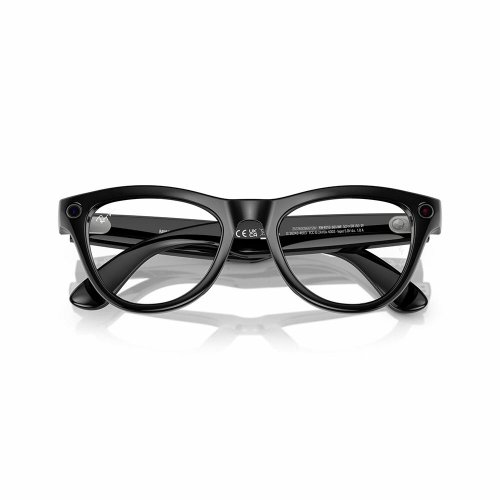 Умные очки Meta Ray-Ban (RW4010) Shiny Black/Transitions Cerulean Blue L