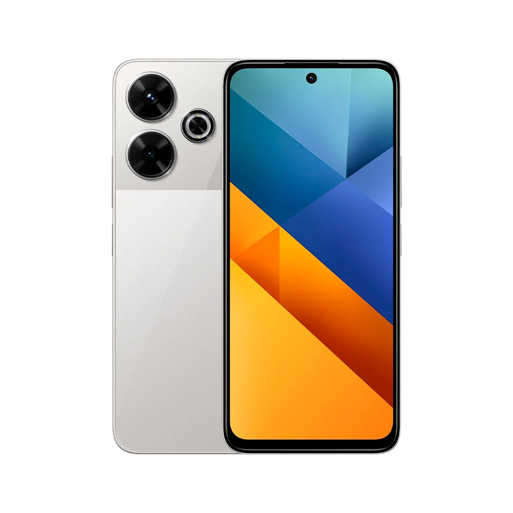 Смартфон Xiaomi Poco M6 6/128Gb Silver (Серебро) EU
