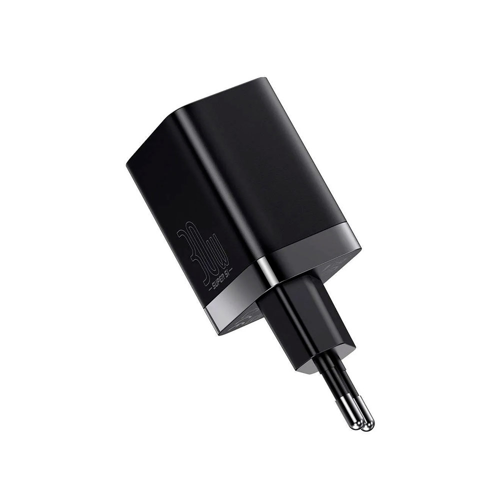 Сетевая зарядка Baseus Super Si Pro Quick Charger C+U 30W (PD, QC) (CCSUPP-E01) Черный