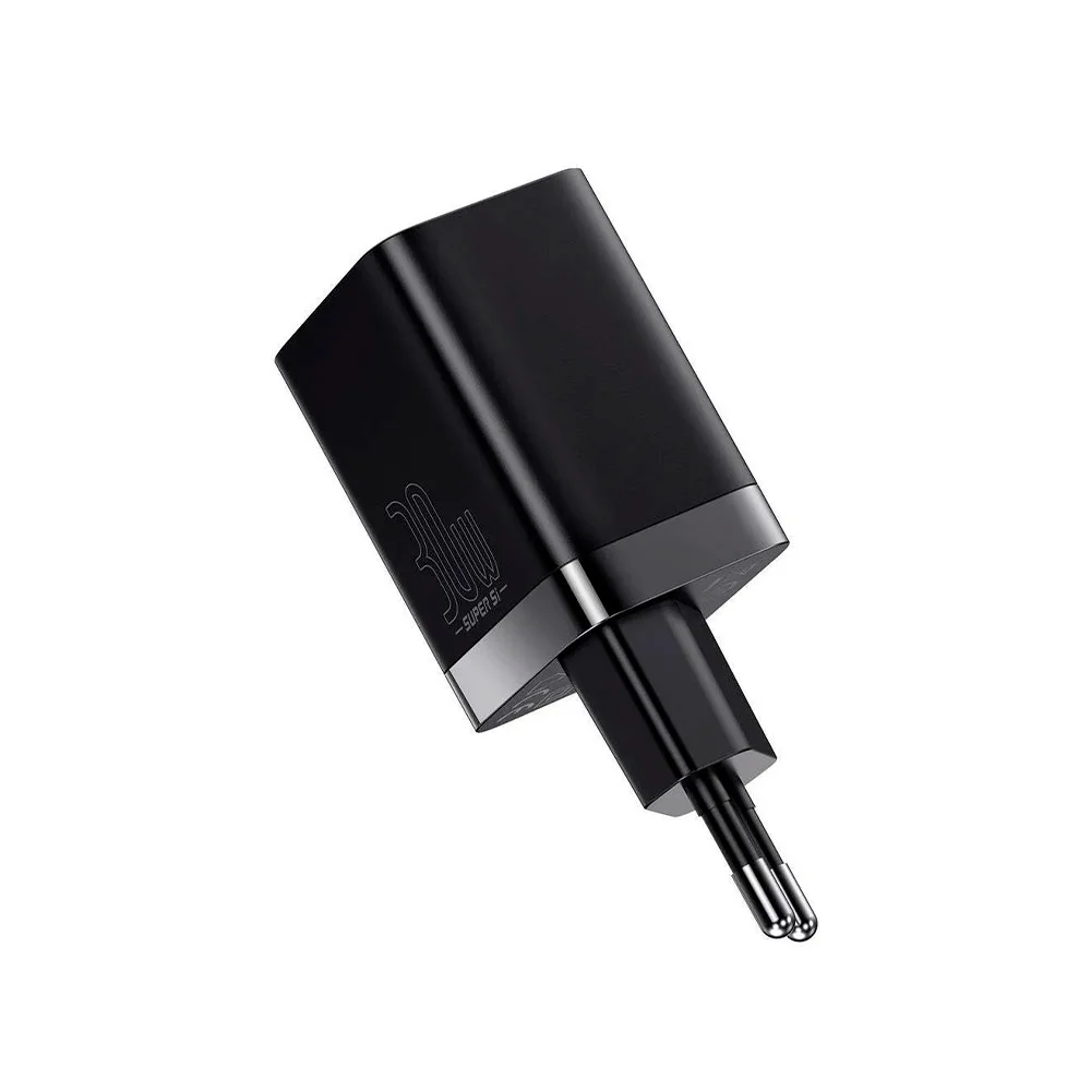 Купить Сетевая зарядка Baseus Super Si Pro Quick Charger C+U 30W (PD, QC) (CCSUPP-E01) Черный Сетевая зарядка Baseus Super Si Pro Quick Charger C+U 30W (PD, QC) (CCSUPP-E01) Черный