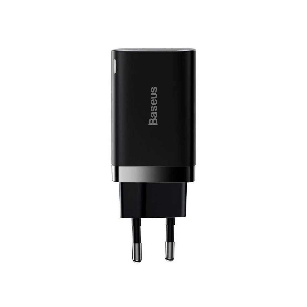 Сетевая зарядка Baseus Super Si Pro Quick Charger C+U 30W (PD, QC) (CCSUPP-E01) Черный