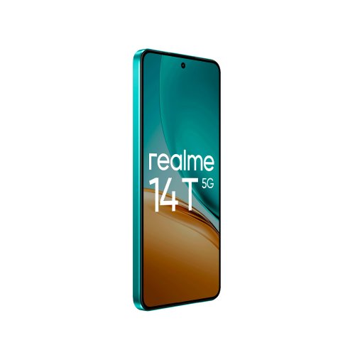 Смартфон Realme 14T 5G 12/256Gb Surf Green (Зеленый) RU